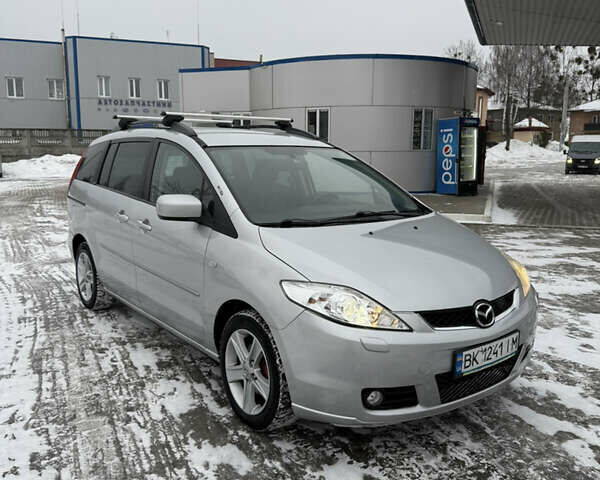 Сірий Мазда 5, об'ємом двигуна 2 л та пробігом 285 тис. км за 3999 $, фото 1 на Automoto.ua