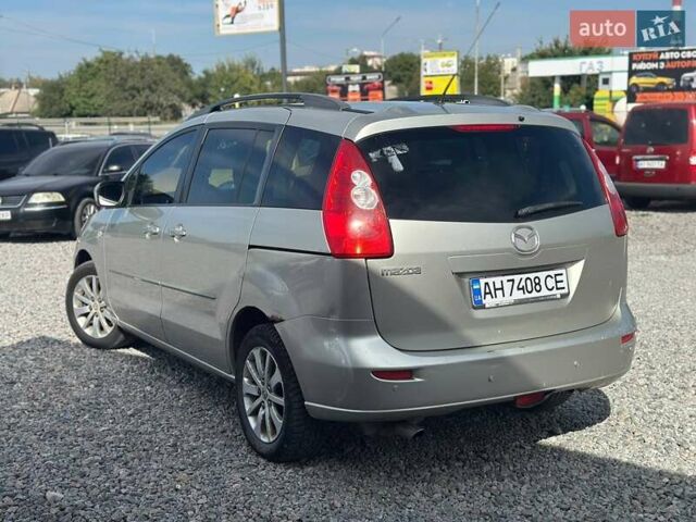 Серый Мазда 5, объемом двигателя 2 л и пробегом 240 тыс. км за 2699 $, фото 1 на Automoto.ua