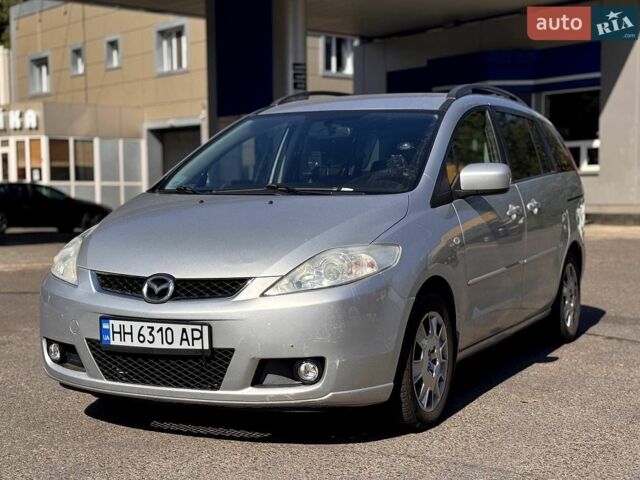 Серый Мазда 5, объемом двигателя 2 л и пробегом 227 тыс. км за 5500 $, фото 1 на Automoto.ua