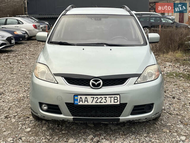Серый Мазда 5, объемом двигателя 2 л и пробегом 300 тыс. км за 3300 $, фото 1 на Automoto.ua