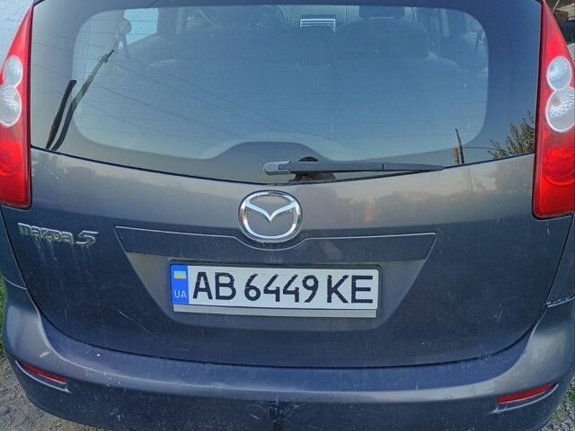 Серый Мазда 5, объемом двигателя 2 л и пробегом 260 тыс. км за 4500 $, фото 1 на Automoto.ua