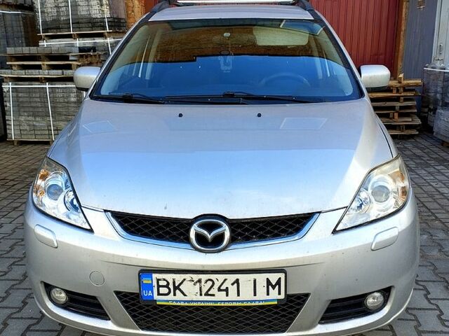 Серый Мазда 5, объемом двигателя 2 л и пробегом 28600 тыс. км за 3600 $, фото 1 на Automoto.ua