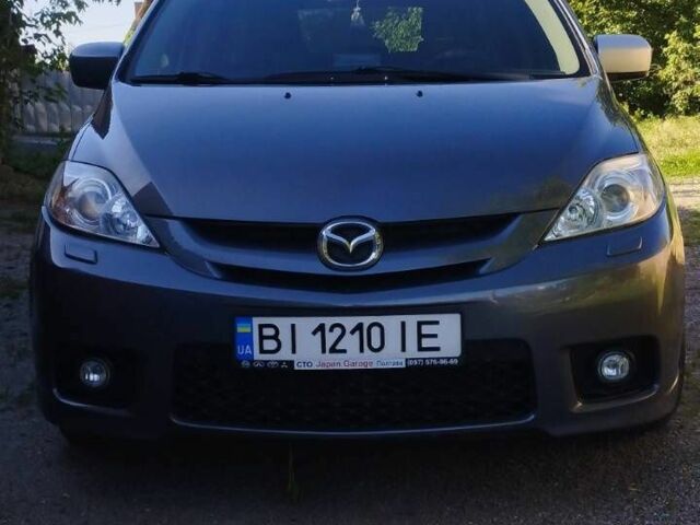 Сірий Мазда 5, об'ємом двигуна 2 л та пробігом 226 тис. км за 5000 $, фото 1 на Automoto.ua