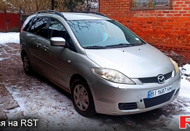 Серый Мазда 5, объемом двигателя 1.8 л и пробегом 0 тыс. км за 4000 $, фото 1 на Automoto.ua