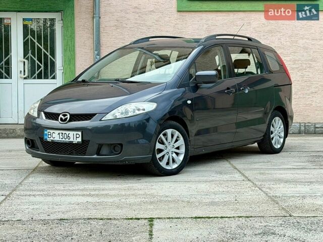 Серый Мазда 5, объемом двигателя 2 л и пробегом 280 тыс. км за 3850 $, фото 1 на Automoto.ua
