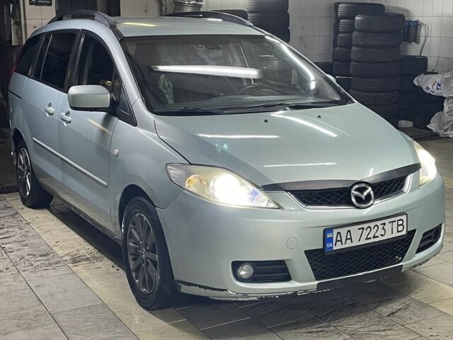 Сірий Мазда 5, об'ємом двигуна 2 л та пробігом 240 тис. км за 3200 $, фото 1 на Automoto.ua