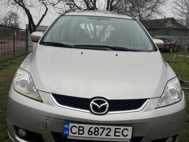 Сірий Мазда 5, об'ємом двигуна 2 л та пробігом 414 тис. км за 4100 $, фото 1 на Automoto.ua