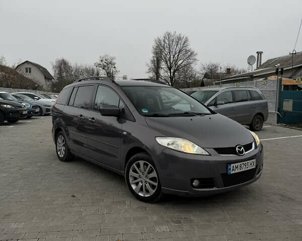 Сірий Мазда 5, об'ємом двигуна 1.8 л та пробігом 227 тис. км за 6600 $, фото 1 на Automoto.ua