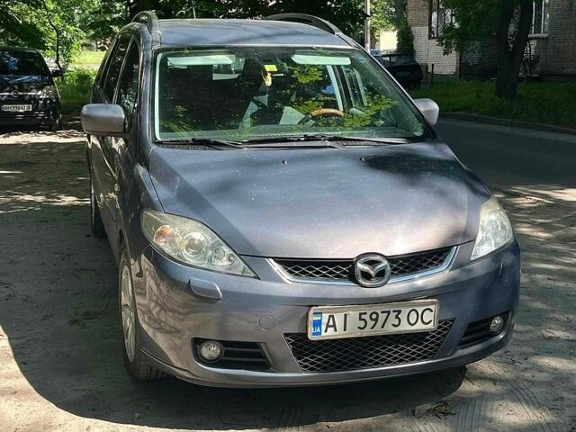 Сірий Мазда 5, об'ємом двигуна 2 л та пробігом 330 тис. км за 3850 $, фото 1 на Automoto.ua
