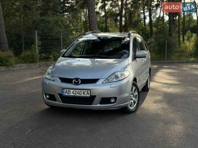 Серый Мазда 5, объемом двигателя 2 л и пробегом 268 тыс. км за 6000 $, фото 1 на Automoto.ua