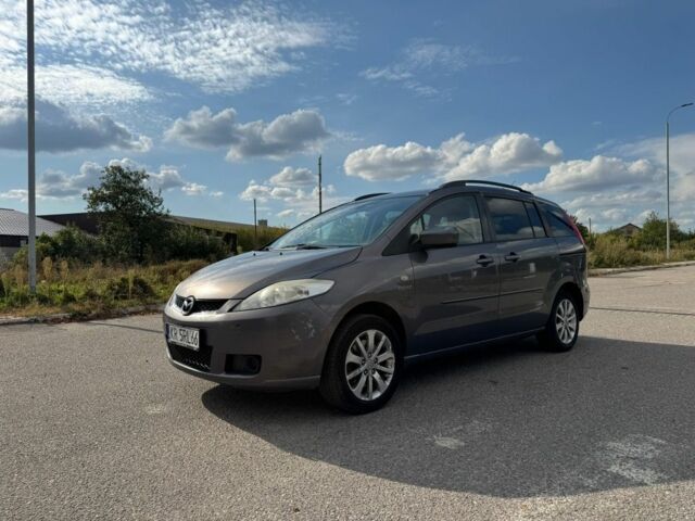 Серый Мазда 5, объемом двигателя 2 л и пробегом 379 тыс. км за 3500 $, фото 1 на Automoto.ua