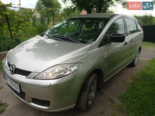Сірий Мазда 5, об'ємом двигуна 1.8 л та пробігом 218 тис. км за 5500 $, фото 1 на Automoto.ua