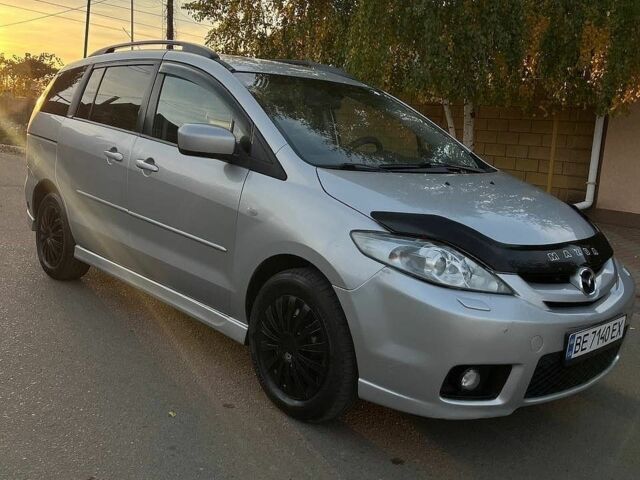 Серый Мазда 5, объемом двигателя 2 л и пробегом 350 тыс. км за 5000 $, фото 1 на Automoto.ua