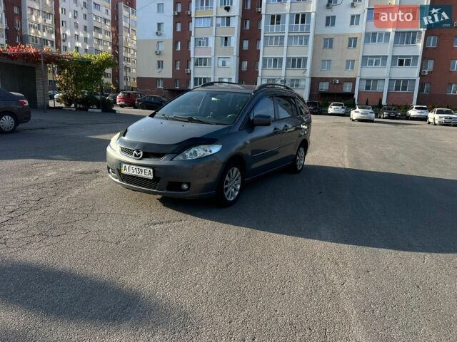 Сірий Мазда 5, об'ємом двигуна 2 л та пробігом 320 тис. км за 3800 $, фото 1 на Automoto.ua