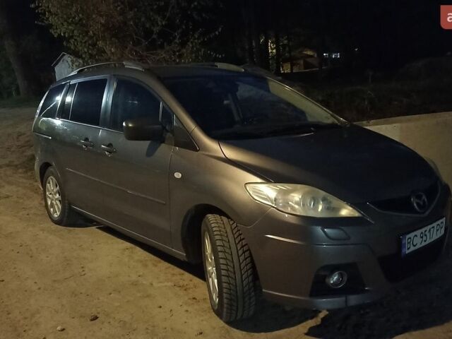 Серый Мазда 5, объемом двигателя 2 л и пробегом 330 тыс. км за 6500 $, фото 1 на Automoto.ua