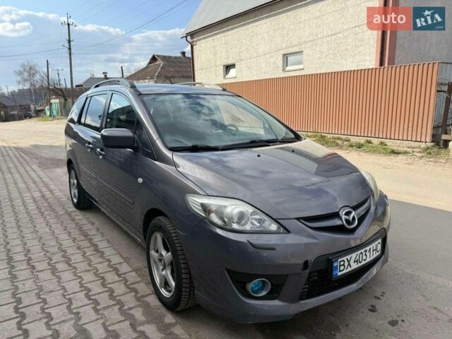 Сірий Мазда 5, об'ємом двигуна 2 л та пробігом 240 тис. км за 5000 $, фото 1 на Automoto.ua