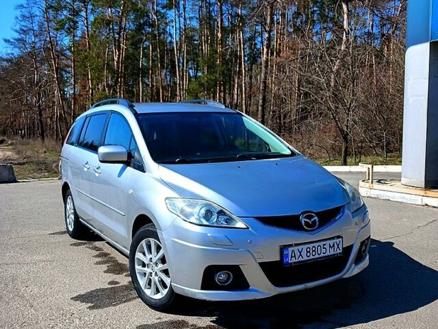 Серый Мазда 5, объемом двигателя 2 л и пробегом 278 тыс. км за 5400 $, фото 1 на Automoto.ua