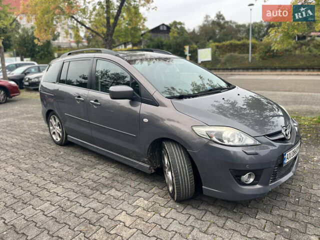 Серый Мазда 5, объемом двигателя 2 л и пробегом 276 тыс. км за 4568 $, фото 1 на Automoto.ua