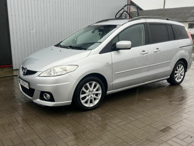 Серый Мазда 5, объемом двигателя 2 л и пробегом 320 тыс. км за 5300 $, фото 1 на Automoto.ua