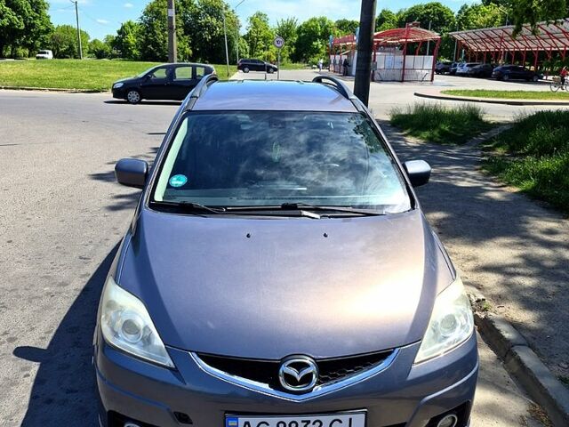 Серый Мазда 5, объемом двигателя 2 л и пробегом 277 тыс. км за 5500 $, фото 1 на Automoto.ua