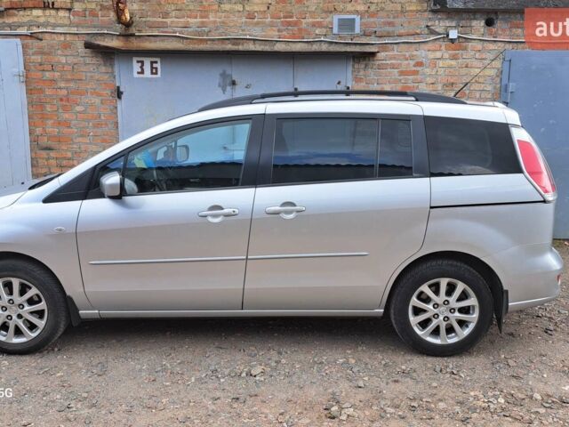 Серый Мазда 5, объемом двигателя 2 л и пробегом 226 тыс. км за 6200 $, фото 1 на Automoto.ua