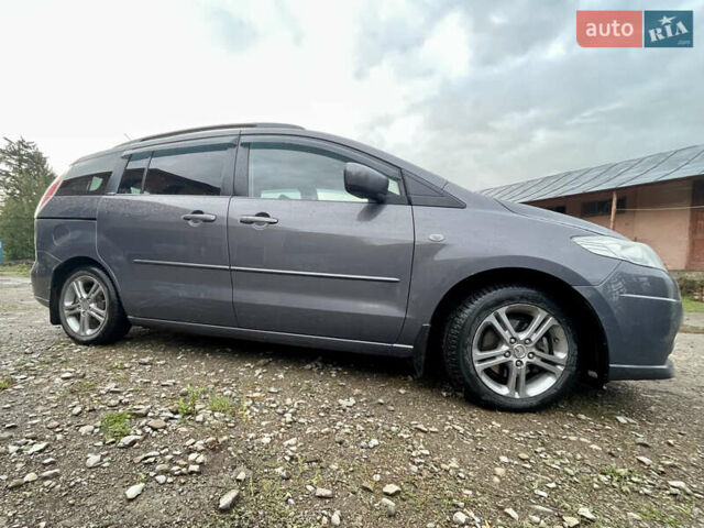 Серый Мазда 5, объемом двигателя 2 л и пробегом 350 тыс. км за 5900 $, фото 1 на Automoto.ua