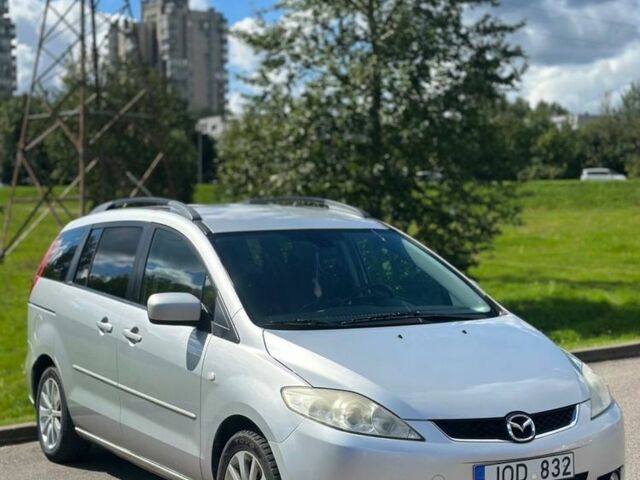 Серый Мазда 5, объемом двигателя 2 л и пробегом 200 тыс. км за 2650 $, фото 1 на Automoto.ua