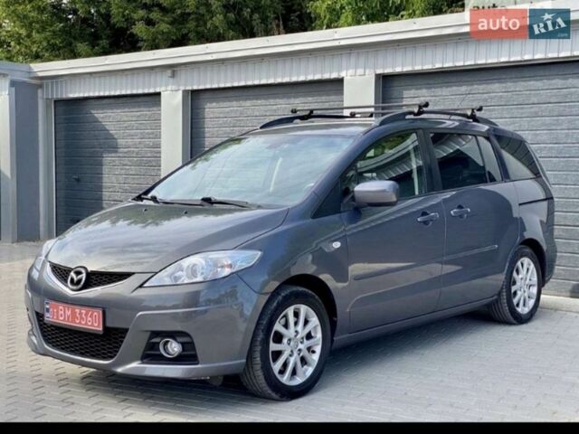 Серый Мазда 5, объемом двигателя 2 л и пробегом 220 тыс. км за 7200 $, фото 1 на Automoto.ua