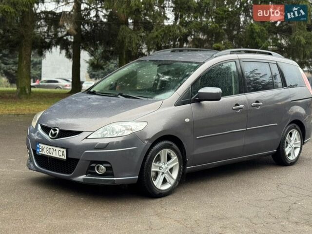 Серый Мазда 5, объемом двигателя 2 л и пробегом 240 тыс. км за 3999 $, фото 1 на Automoto.ua
