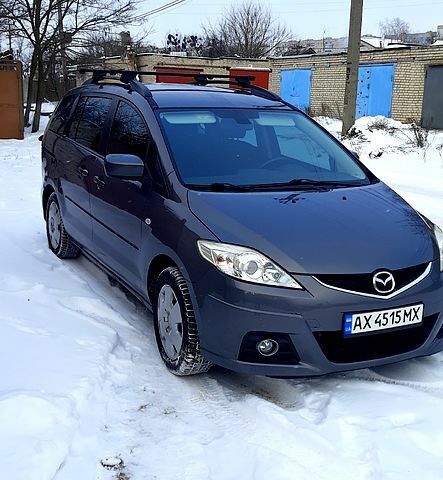 Серый Мазда 5, объемом двигателя 2 л и пробегом 22000 тыс. км за 7600 $, фото 1 на Automoto.ua