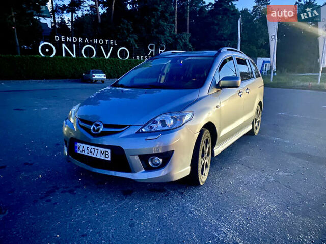Серый Мазда 5, объемом двигателя 2 л и пробегом 250 тыс. км за 7100 $, фото 1 на Automoto.ua