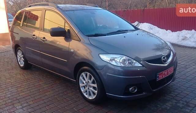 Сірий Мазда 5, об'ємом двигуна 2 л та пробігом 220 тис. км за 5500 $, фото 1 на Automoto.ua