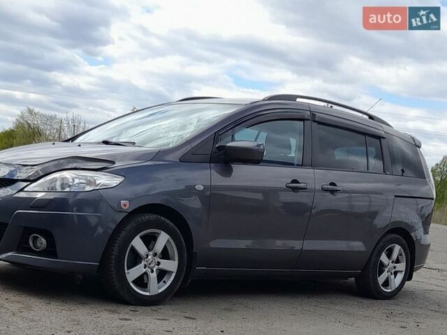 Серый Мазда 5, объемом двигателя 2 л и пробегом 220 тыс. км за 5200 $, фото 1 на Automoto.ua