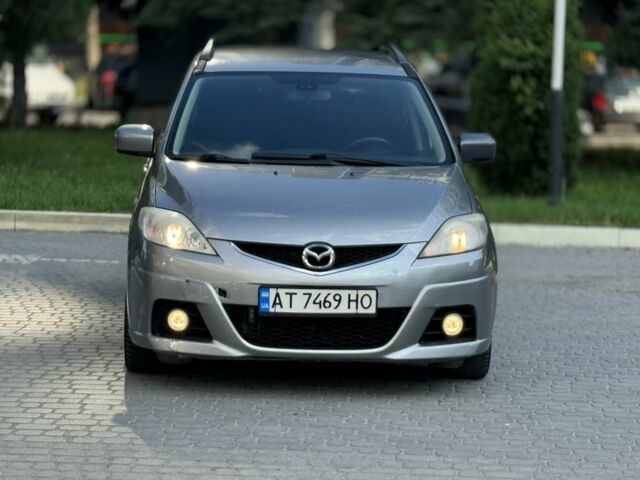 Серый Мазда 5, объемом двигателя 2 л и пробегом 259 тыс. км за 4650 $, фото 1 на Automoto.ua