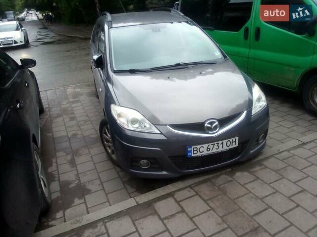 Серый Мазда 5, объемом двигателя 1.8 л и пробегом 216 тыс. км за 6000 $, фото 1 на Automoto.ua