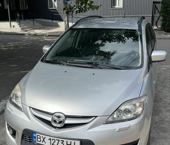 Серый Мазда 5, объемом двигателя 2 л и пробегом 180 тыс. км за 6991 $, фото 1 на Automoto.ua