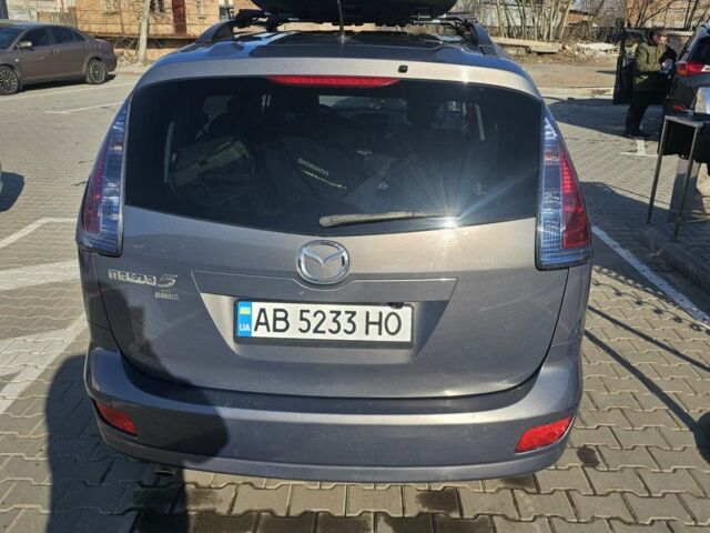Серый Мазда 5, объемом двигателя 2 л и пробегом 202 тыс. км за 8500 $, фото 1 на Automoto.ua