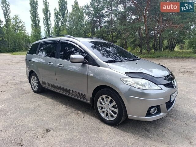Серый Мазда 5, объемом двигателя 2 л и пробегом 223 тыс. км за 7000 $, фото 1 на Automoto.ua