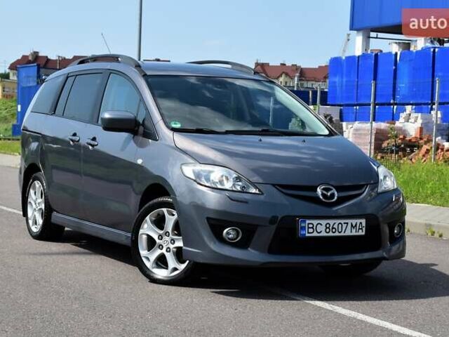 Серый Мазда 5, объемом двигателя 2 л и пробегом 235 тыс. км за 7200 $, фото 1 на Automoto.ua