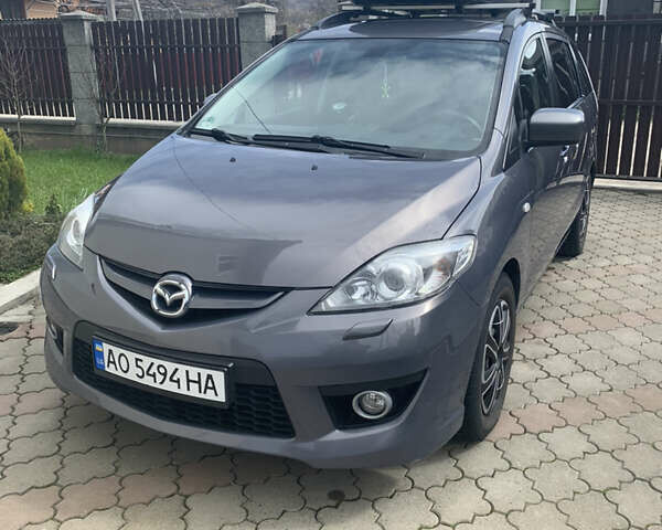 Серый Мазда 5, объемом двигателя 2 л и пробегом 155 тыс. км за 8100 $, фото 1 на Automoto.ua