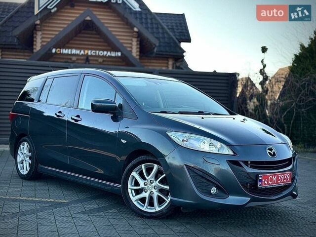 Серый Мазда 5, объемом двигателя 1.6 л и пробегом 261 тыс. км за 6800 $, фото 1 на Automoto.ua