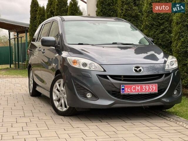 Серый Мазда 5, объемом двигателя 1.6 л и пробегом 261 тыс. км за 6850 $, фото 1 на Automoto.ua