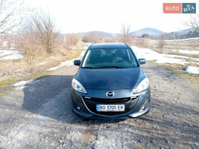 Серый Мазда 5, объемом двигателя 1.6 л и пробегом 217 тыс. км за 8250 $, фото 1 на Automoto.ua