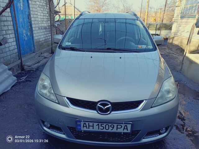 Серый Мазда 5, объемом двигателя 1.8 л и пробегом 280 тыс. км за 4167 $, фото 1 на Automoto.ua