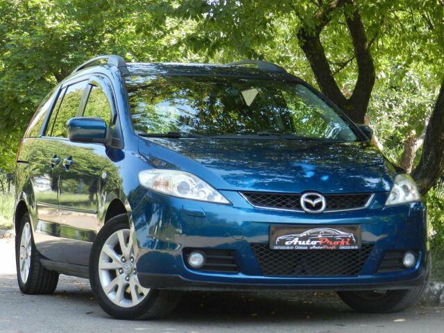 Синій Мазда 5, об'ємом двигуна 2 л та пробігом 150 тис. км за 8300 $, фото 1 на Automoto.ua