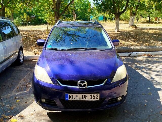 Синій Мазда 5, об'ємом двигуна 2 л та пробігом 227 тис. км за 1800 $, фото 1 на Automoto.ua