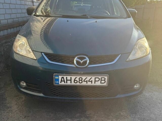 Синий Мазда 5, объемом двигателя 1.8 л и пробегом 290 тыс. км за 3999 $, фото 1 на Automoto.ua