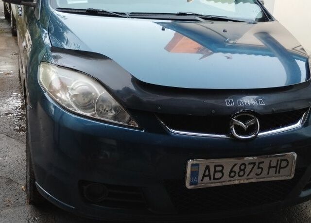 Синий Мазда 5, объемом двигателя 1.8 л и пробегом 251 тыс. км за 4800 $, фото 1 на Automoto.ua