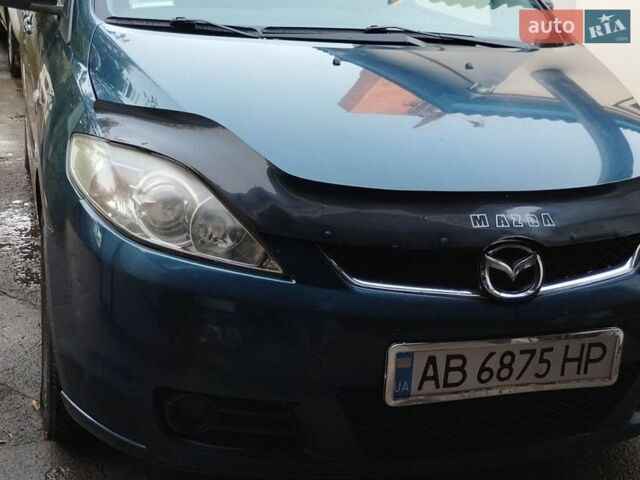 Синий Мазда 5, объемом двигателя 1.8 л и пробегом 251 тыс. км за 5200 $, фото 1 на Automoto.ua