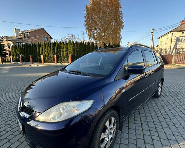Синій Мазда 5, об'ємом двигуна 2 л та пробігом 220 тис. км за 3600 $, фото 1 на Automoto.ua